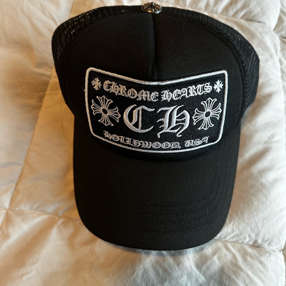 Chrome Hearts Black Cap